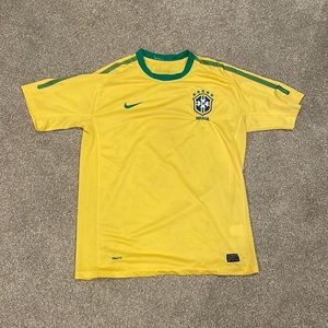 Men’s Vintage Brazil 2010 Soccer Jersey - Large
